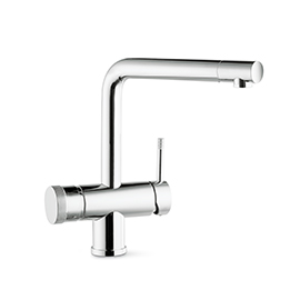 Sink mixer with boiling water sistem