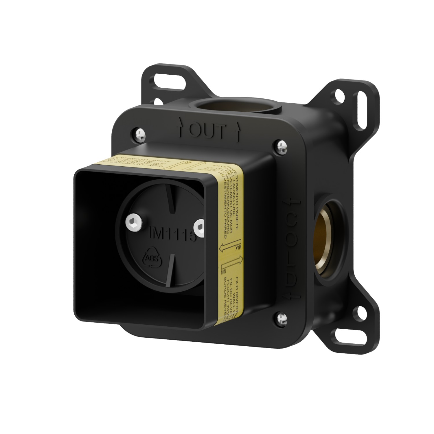 Concealed part. Insulating coating and watertight - finish Neutral