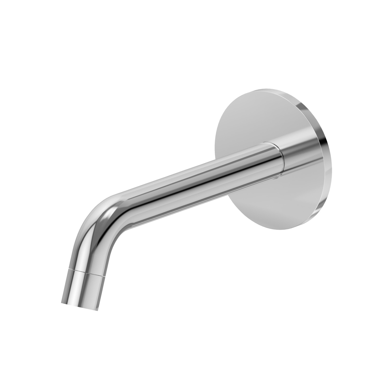 Wall spout for basin group with 1/2” connection - finish Chrome
