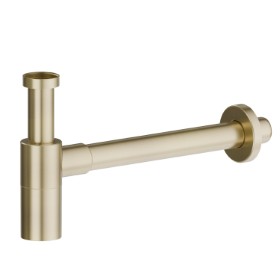 Checking trap for basin. Adjustable height and fast connection - finish PVD Brushed Pale Gold