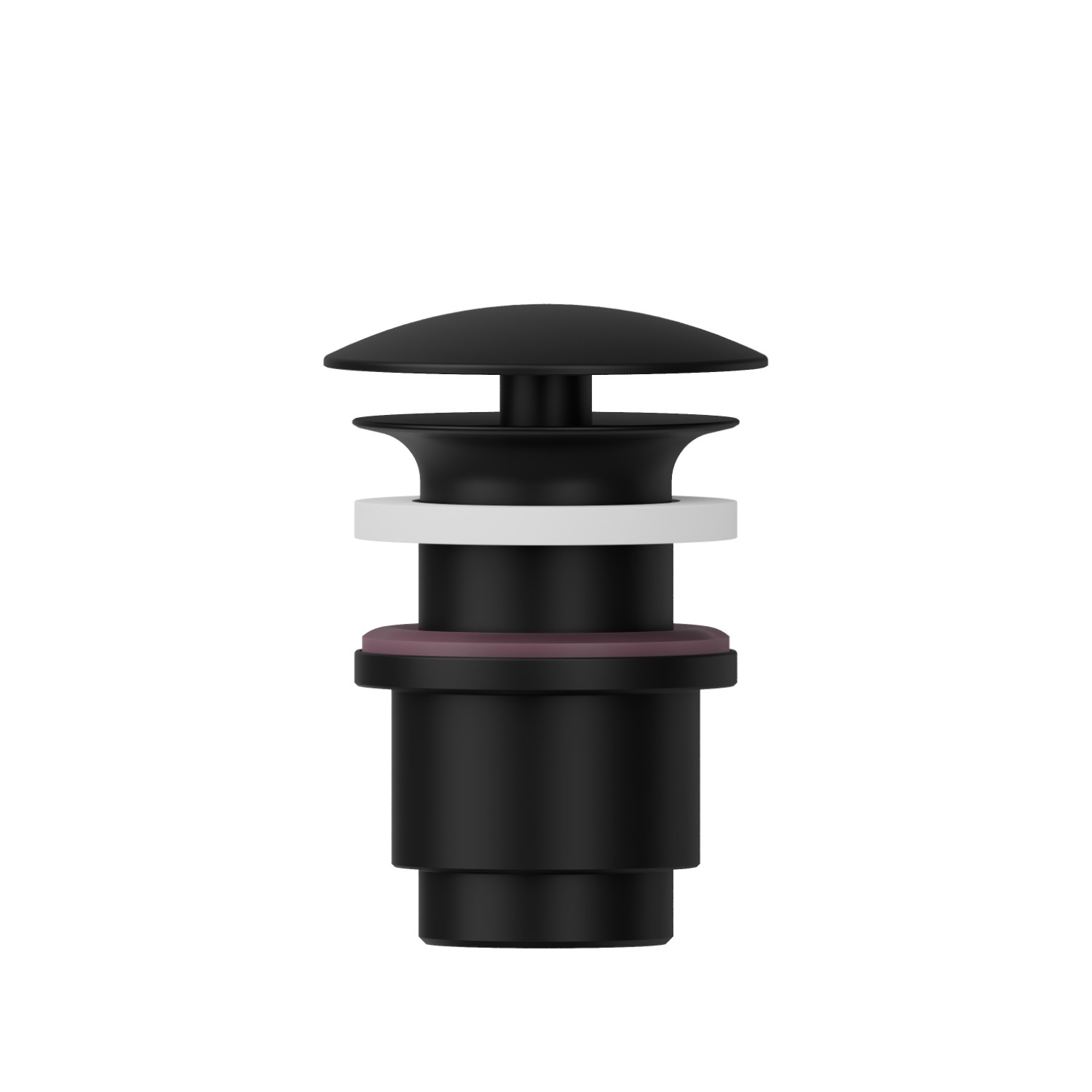 1”1/4 free drain - finish Matt Black
