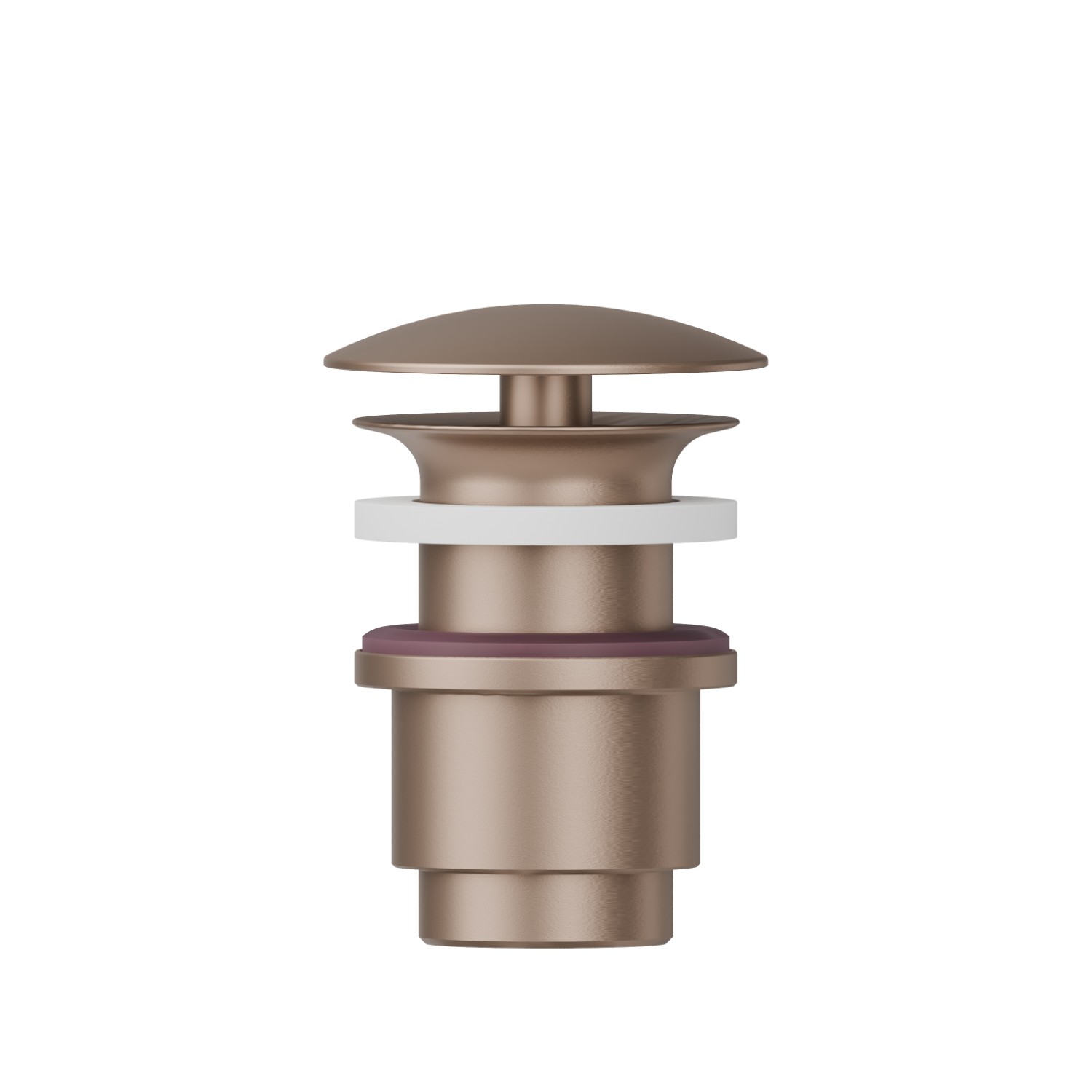 1”1/4 free drain - finish Copper Satin