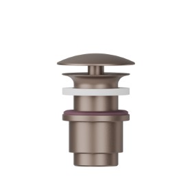 1”1/4 free drain - finish Copper Glossy