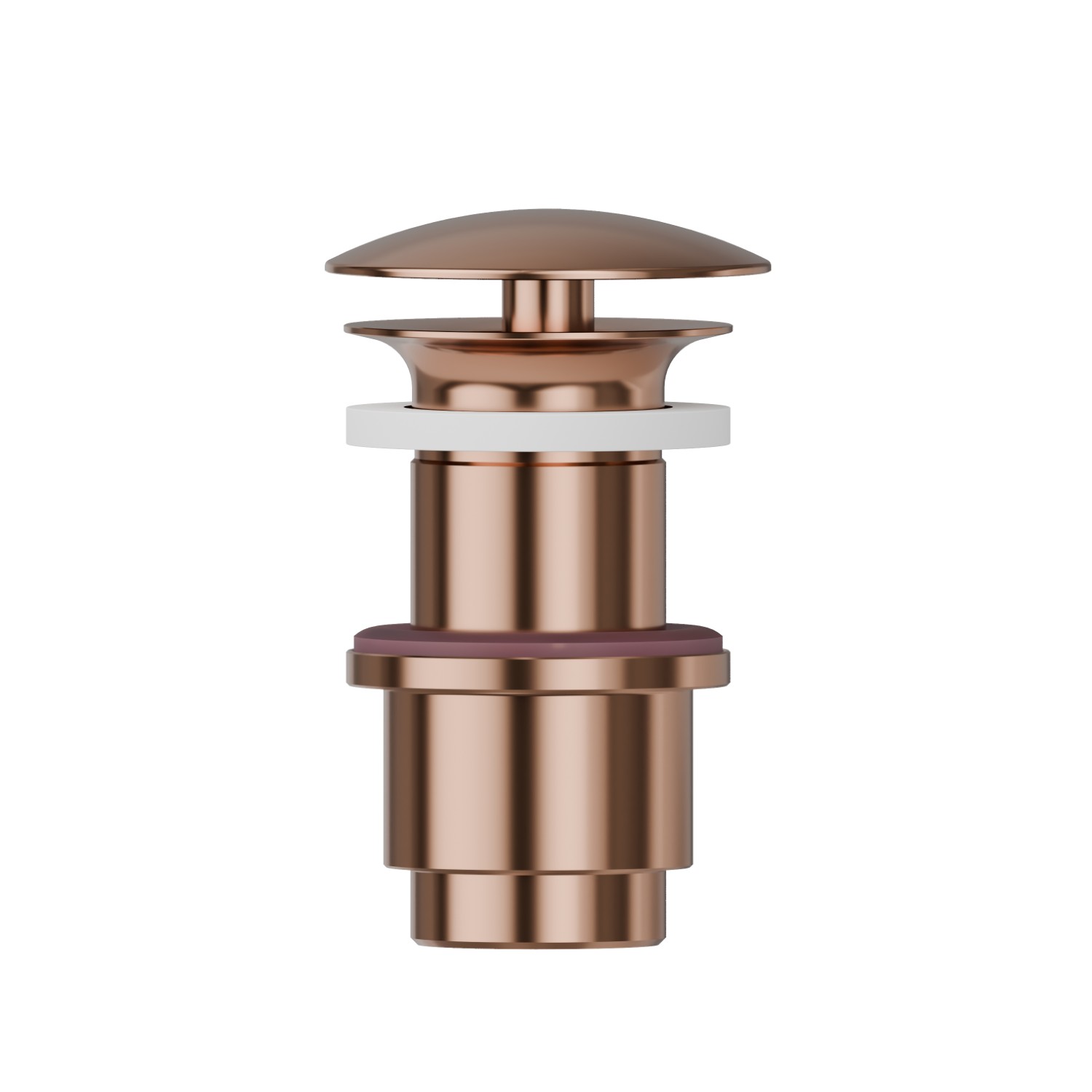 1”1/4 Abfluss mit freiem Ablauf - oberfläche PVD Copper Bronze