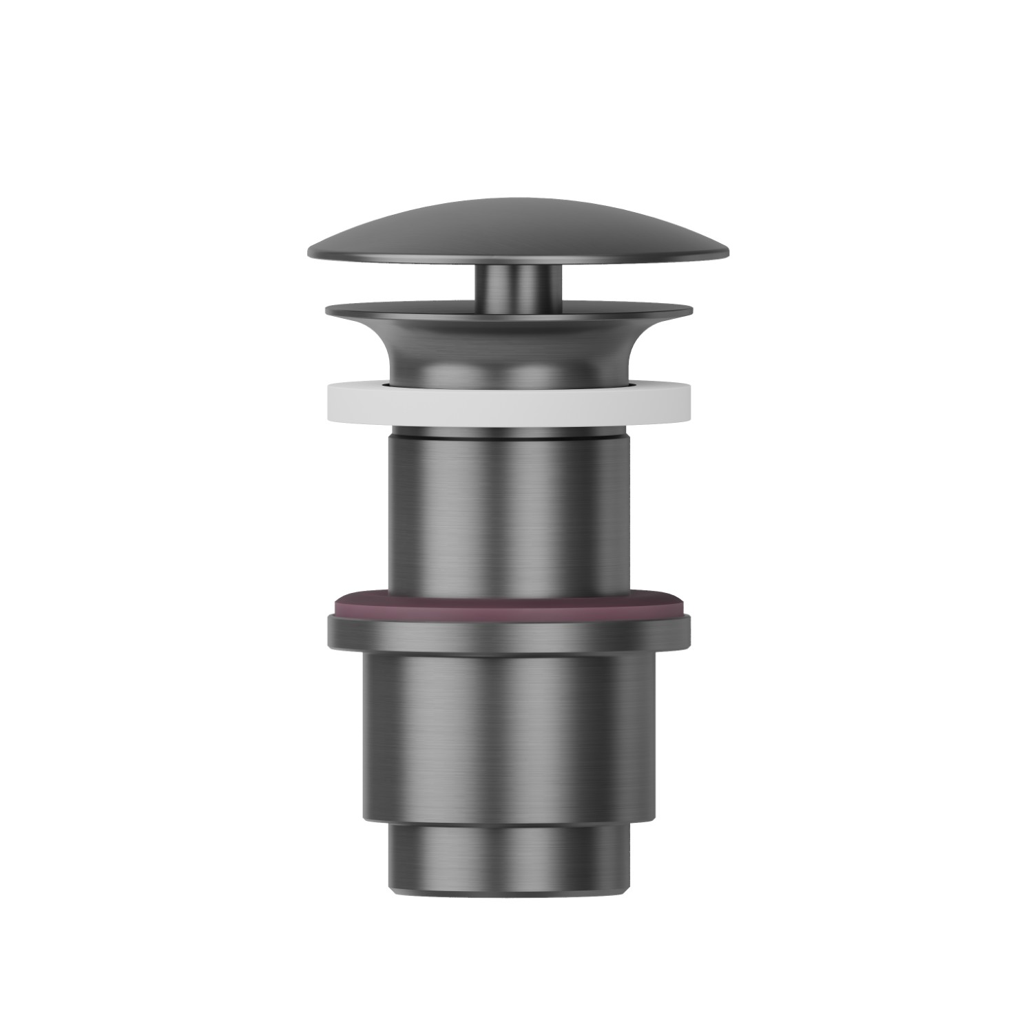 Bonde d’évacuation libre 1”1/4 - finition PVD Brushed Gun Metal