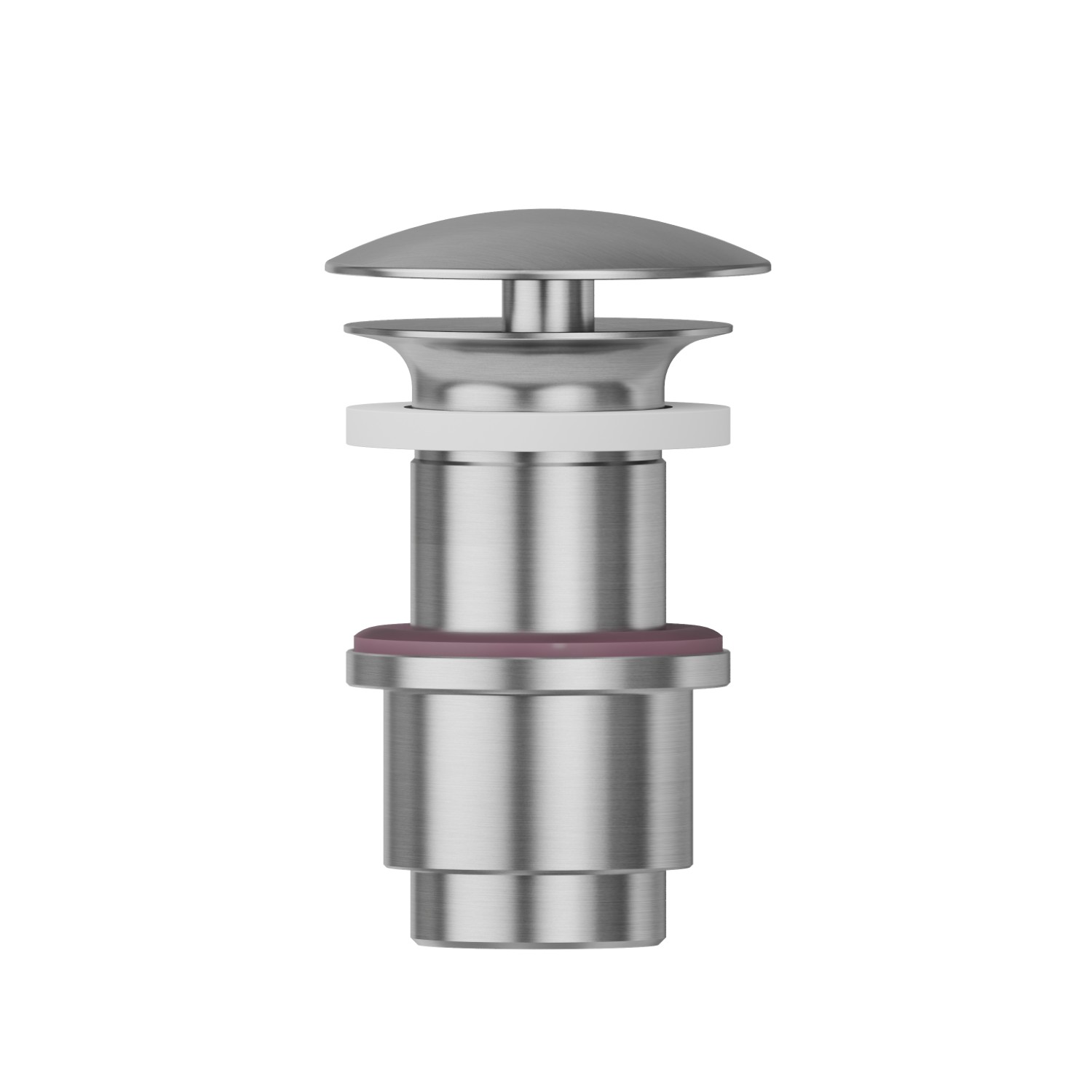 Bonde d’évacuation libre 1”1/4 - finition PVD Brushed steel