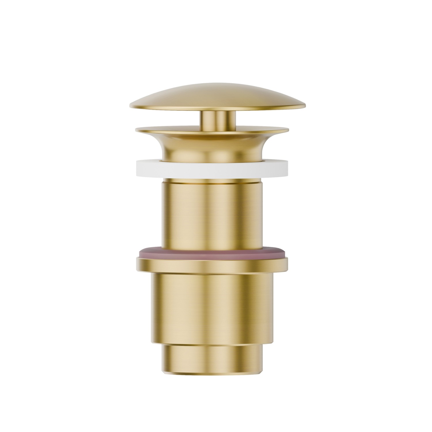 Piletta da 1”1/4 con scarico libero - finitura PVD Brushed Gold