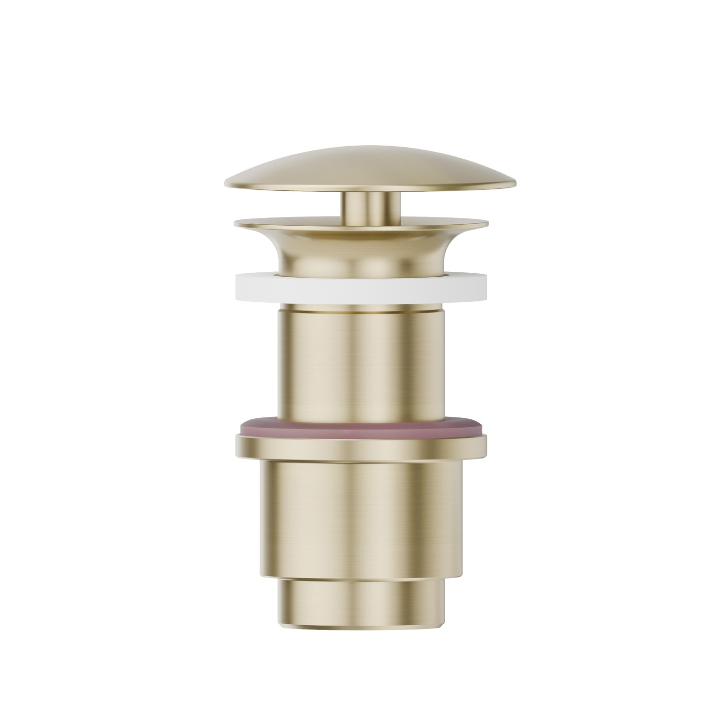 Piletta da 1”1/4 con scarico libero - finitura PVD Brushed Pale Gold