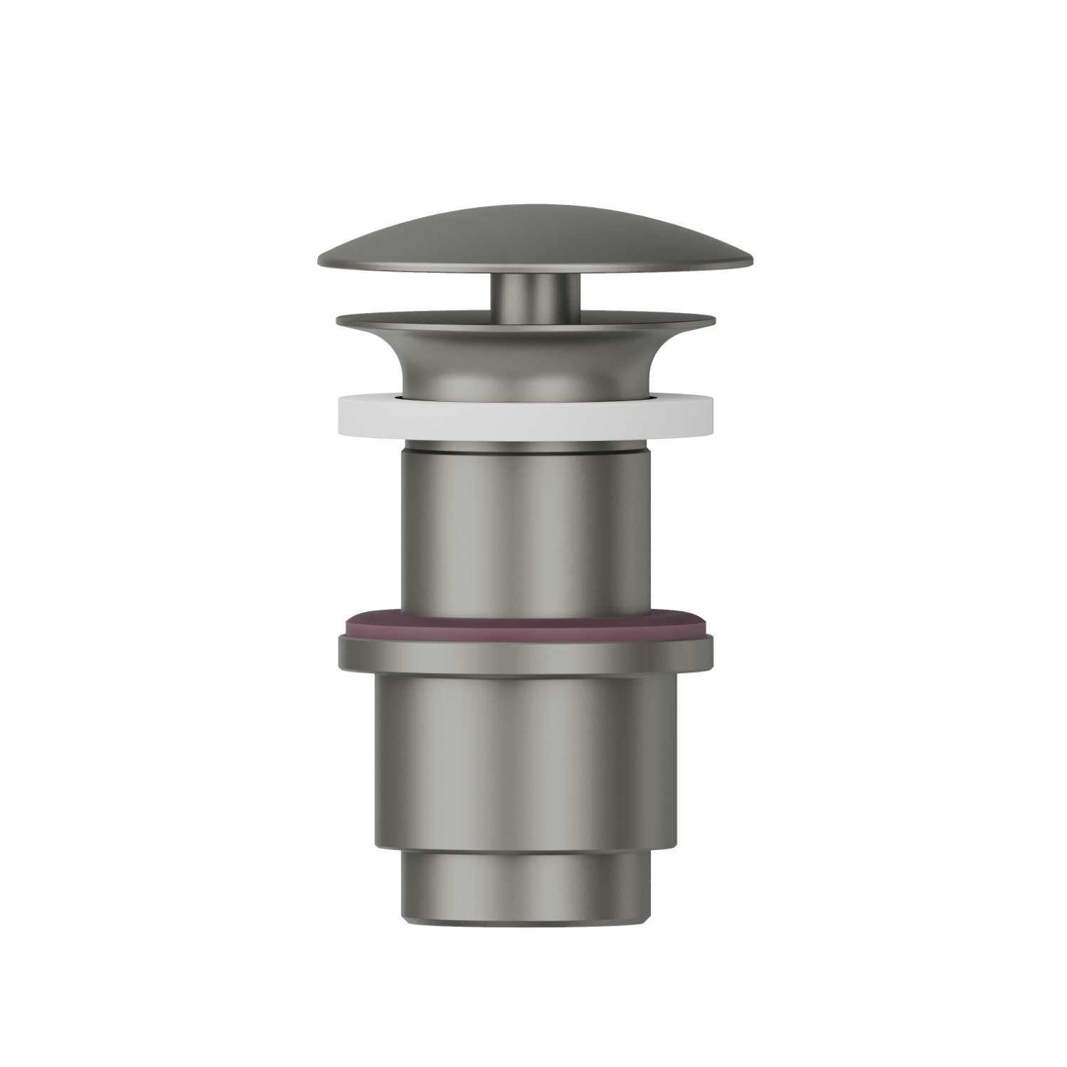 Bonde d’évacuation libre 1”1/4 - finition Titanium Satin