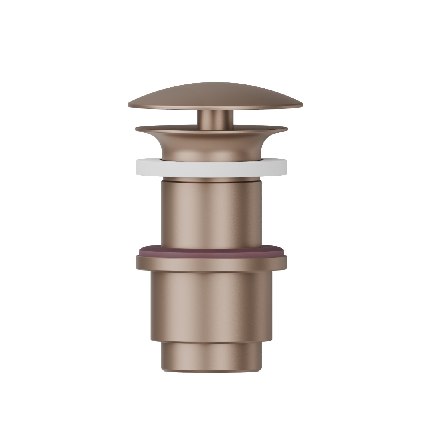 Piletta da 1”1/4 con scarico libero - finitura Copper Satin