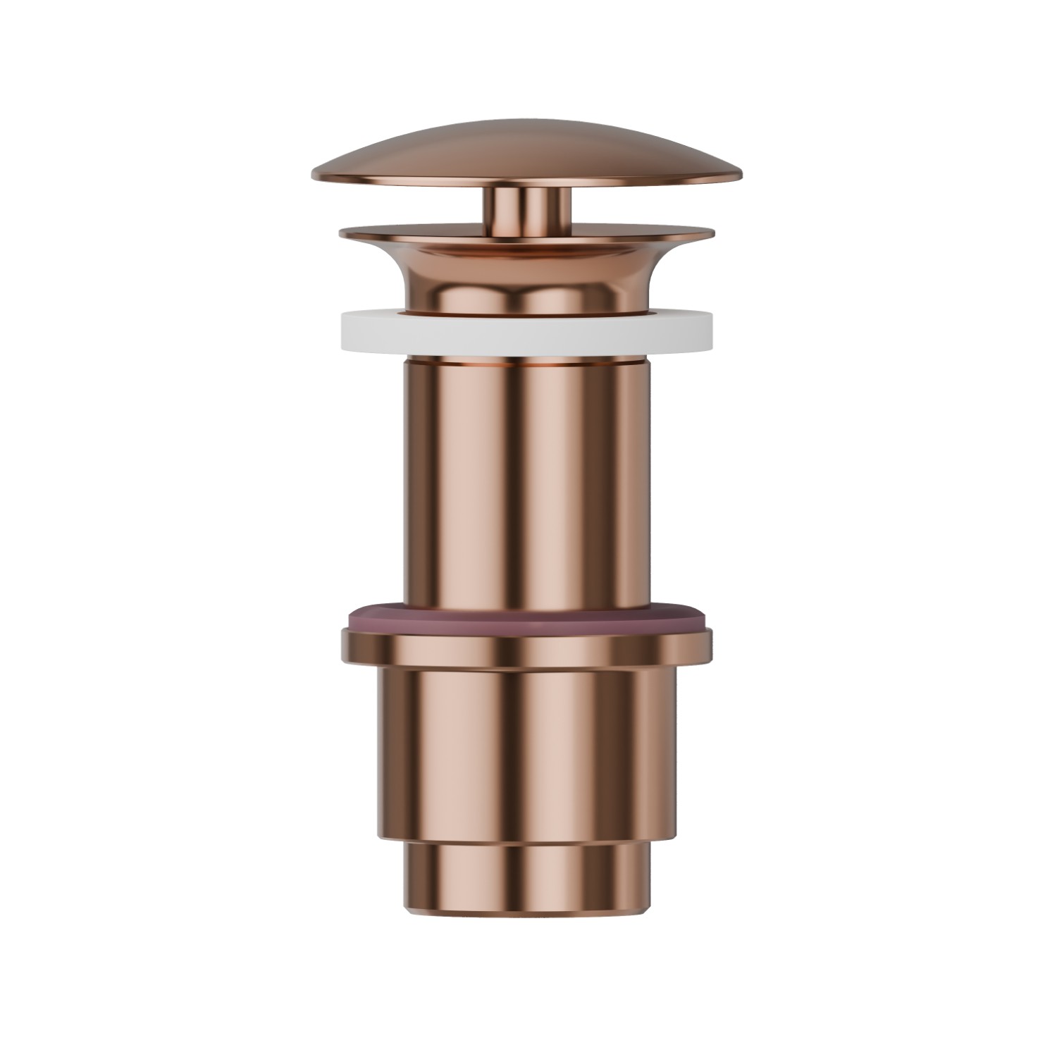 Piletta da 1”1/4 con scarico libero - finitura PVD Copper Bronze