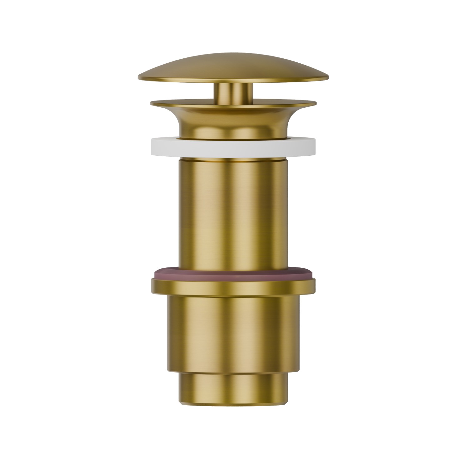 Piletta da 1”1/4 con scarico libero - finitura PVD Brushed Gold