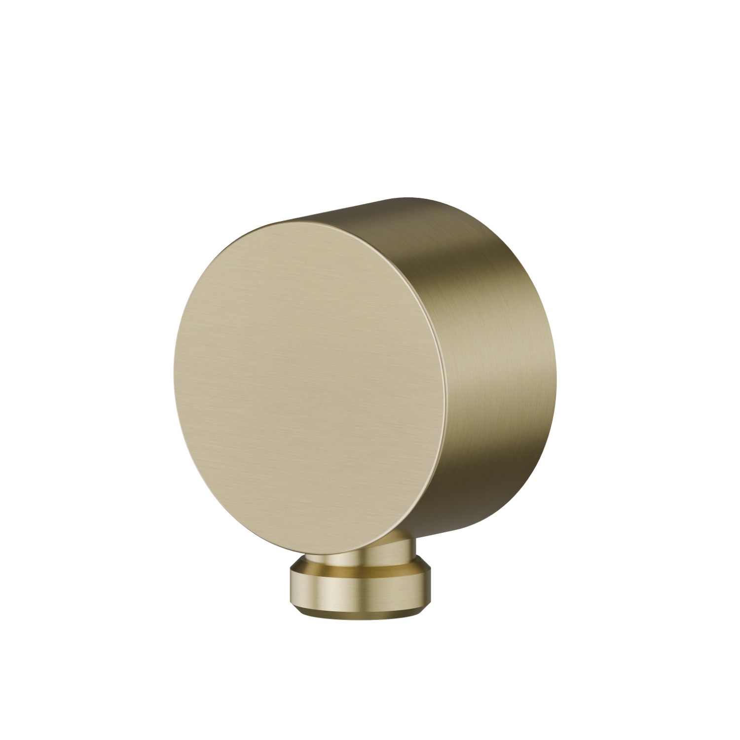 Wall union - finish PVD Brushed Pale Gold
