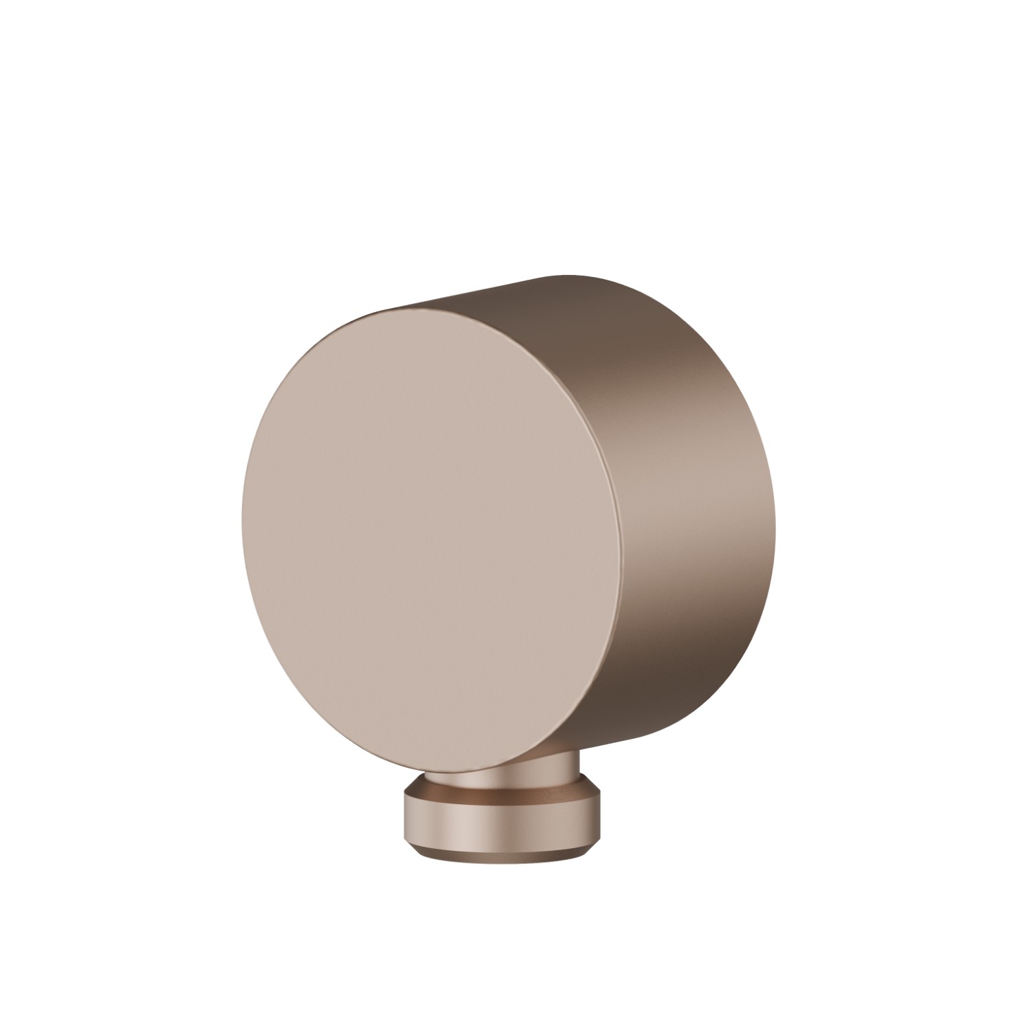 Wall union - finish Copper Satin