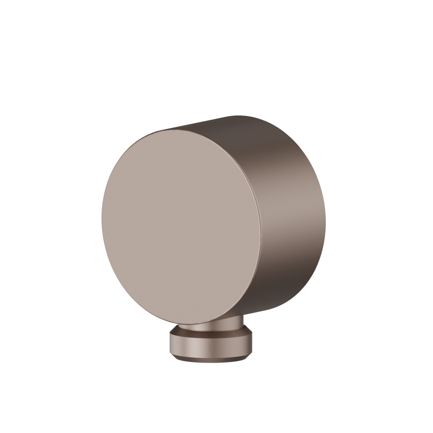 Wall union - finish Copper Glossy
