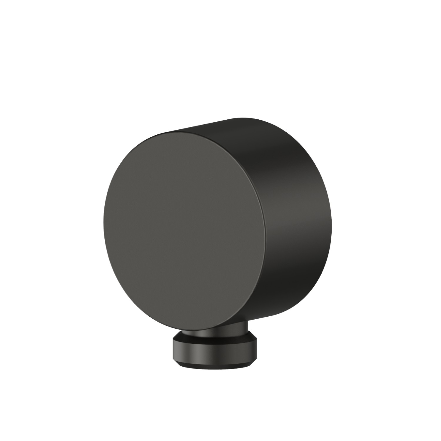 Wall union - finish Carbon Satin