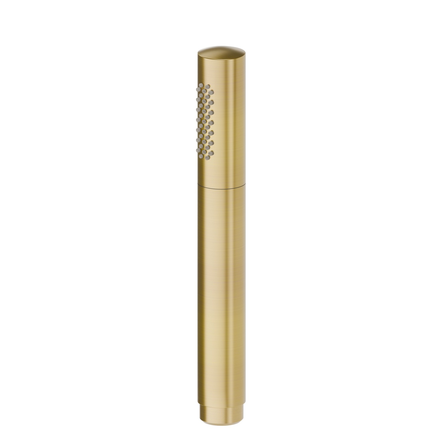 Brass single-jet hand shower - finish PVD Brushed Gold