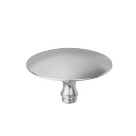 Plug for free-drain - finish PVD Brushed steel