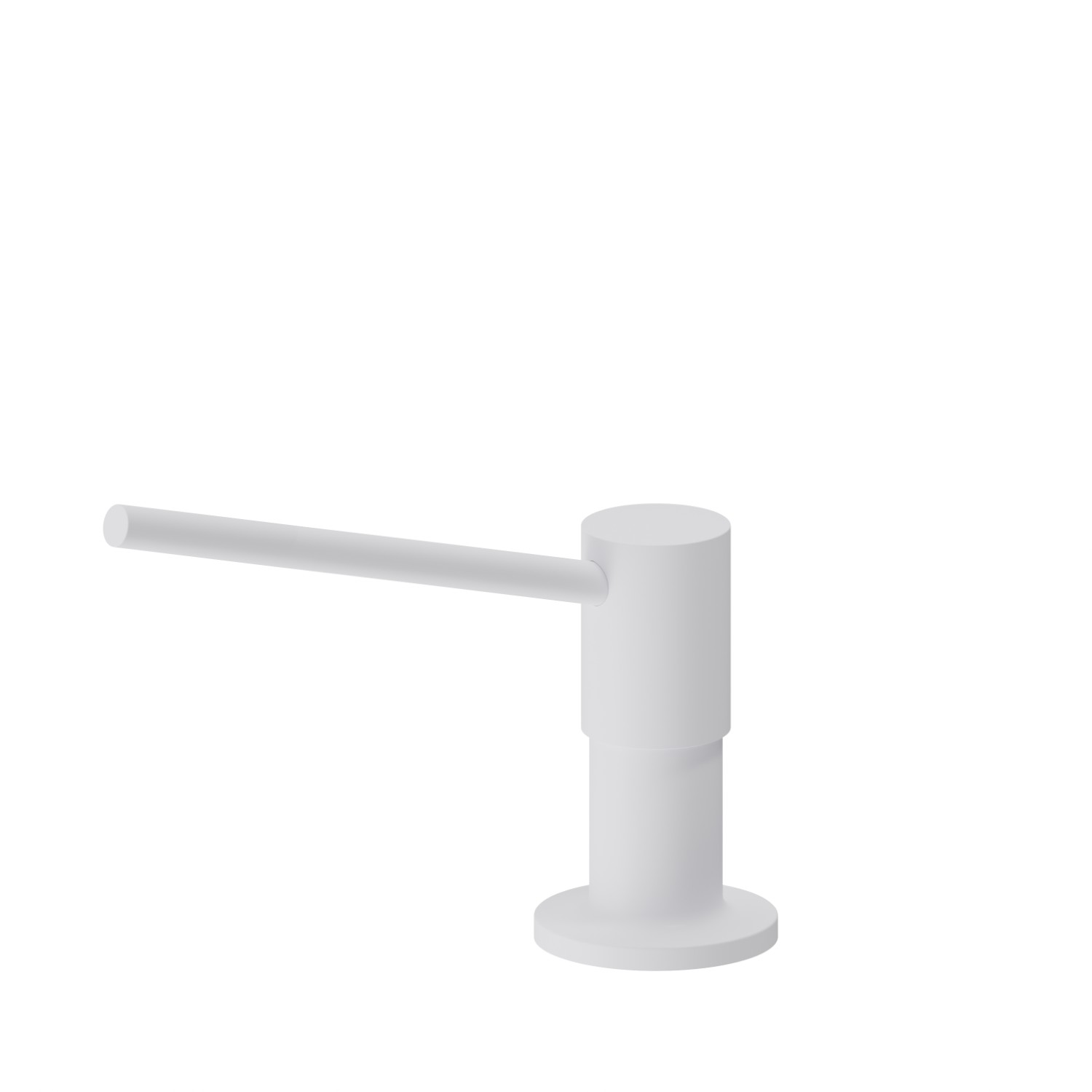 Dispenser per sapone liquido - Finitura finitura Bianco opaco
