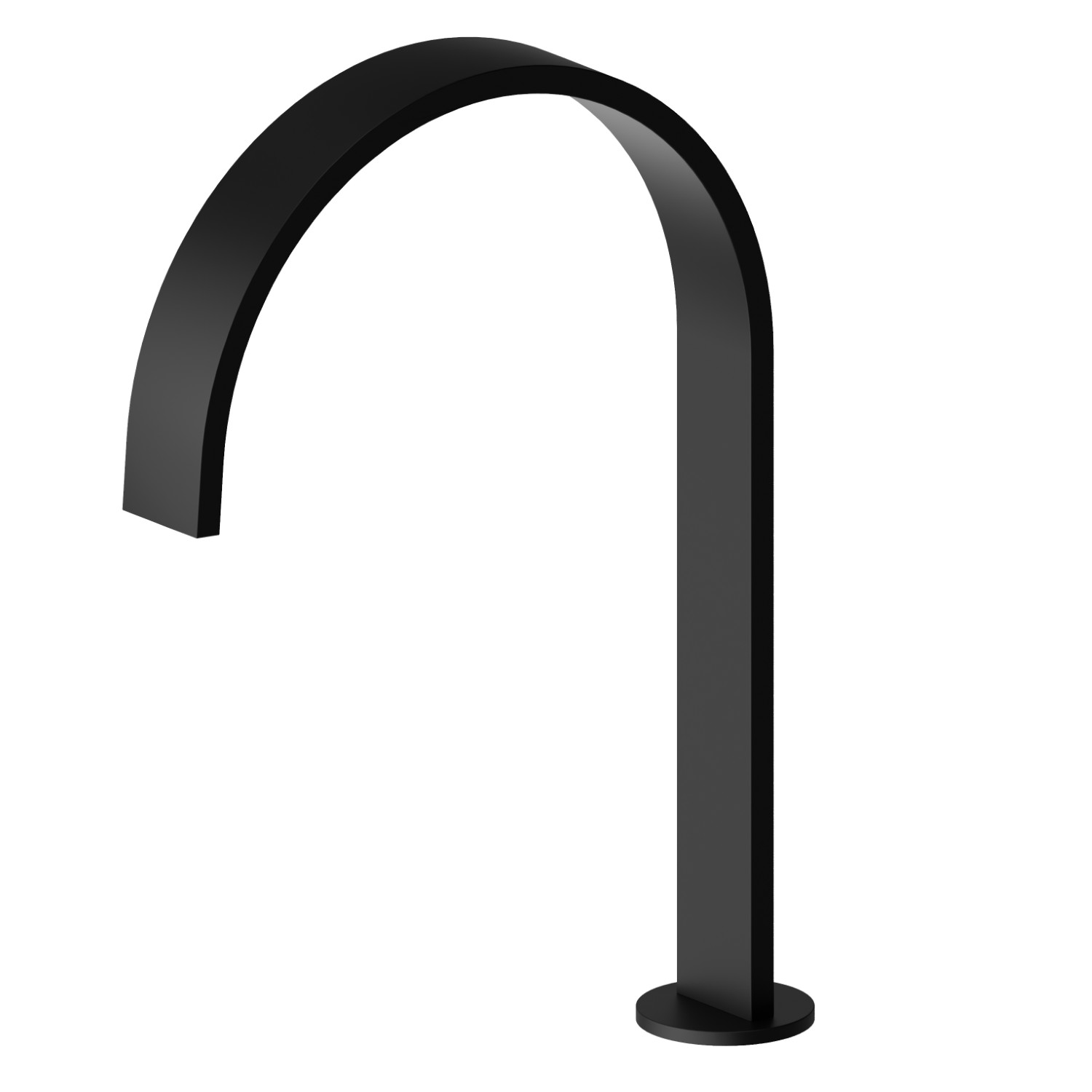 Bec de robinet à coupler avec commande infra-rouge - finition Matt Black