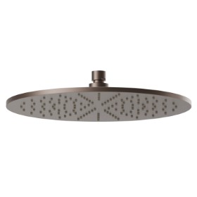 Checkable, round head shower, with raining jet.
H. 8 mm. ø 300 mm - finish Copper Glossy