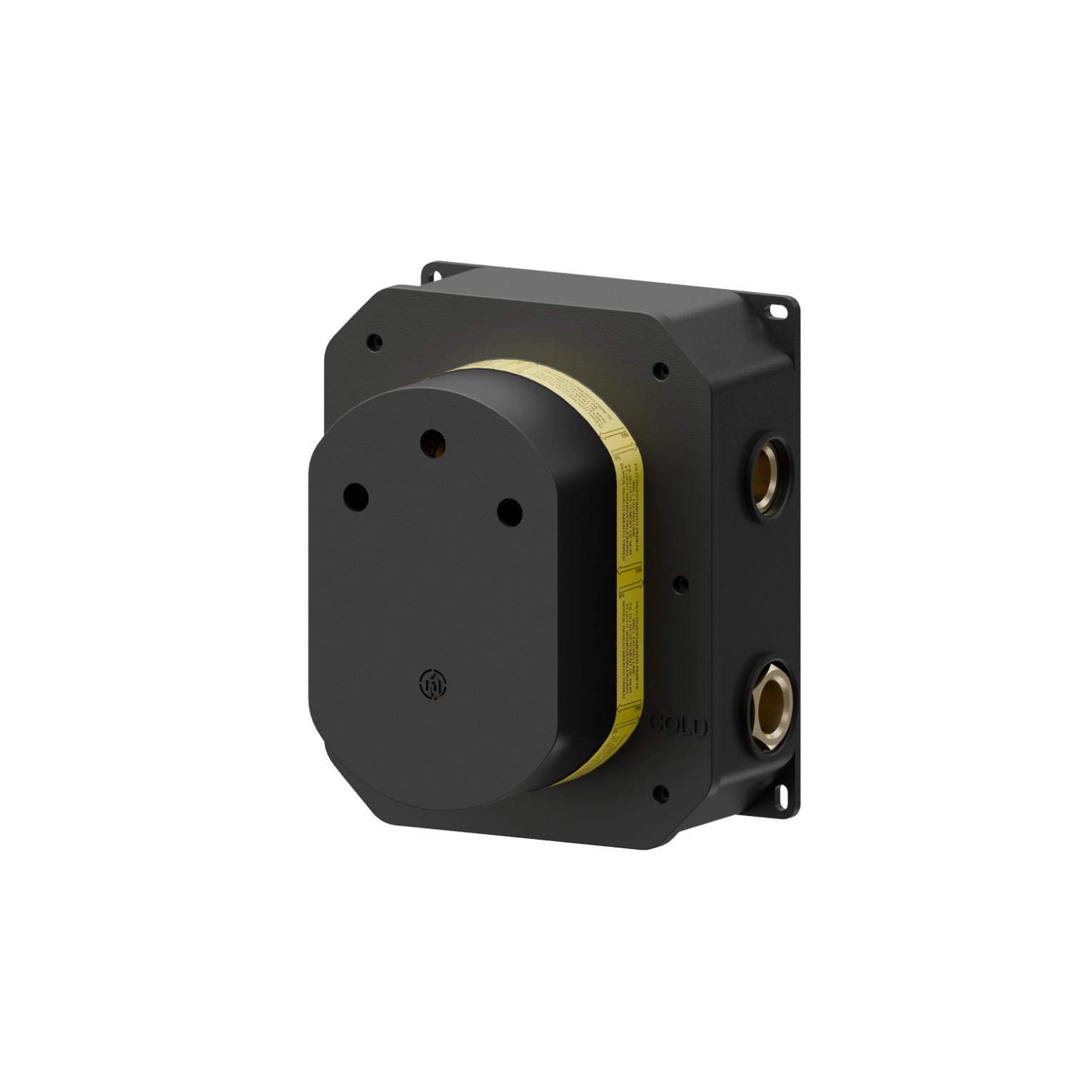 Concealed part. Insulating coating and watertight - finish Neutral