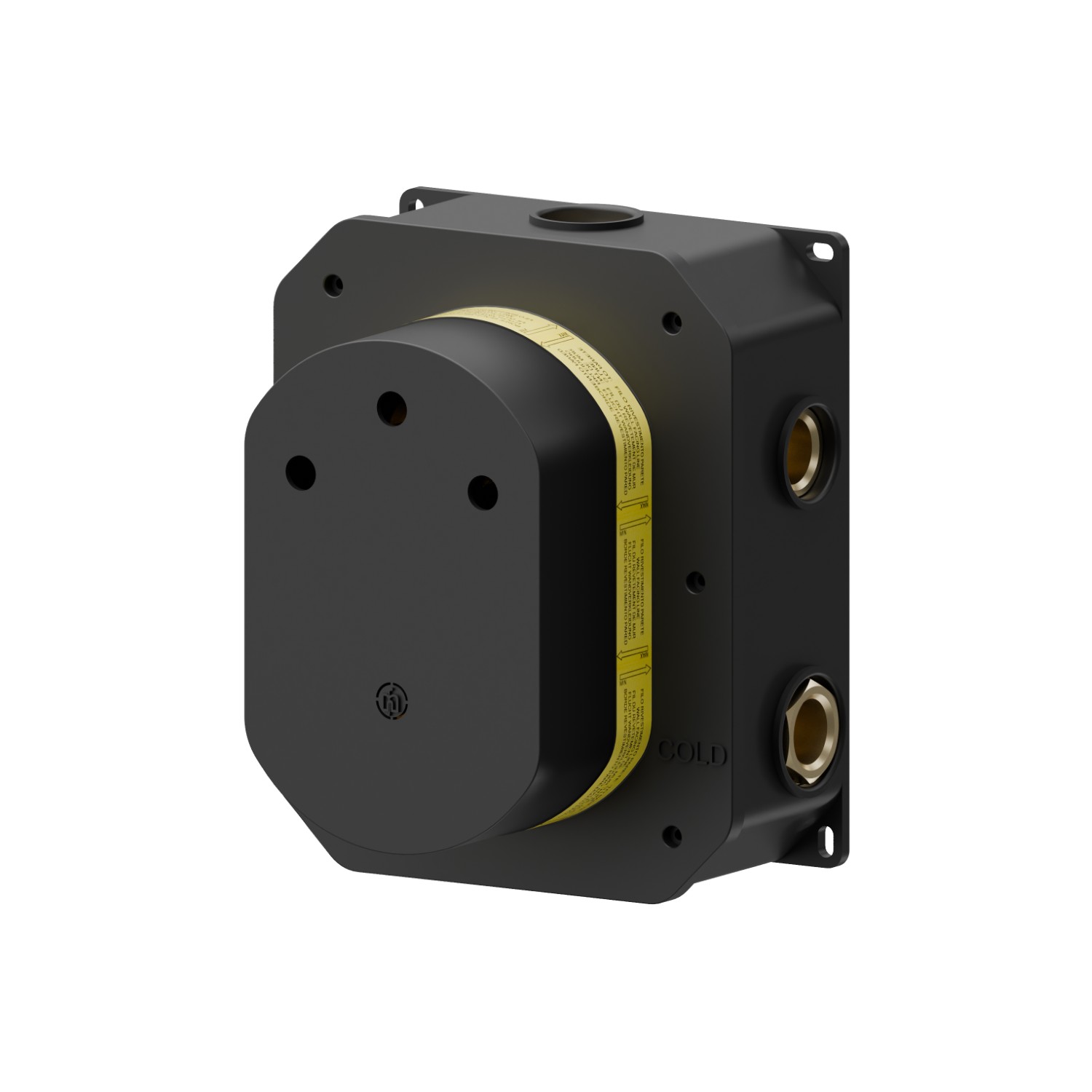 Concealed part. Insulating coating and watertight - finish Neutral