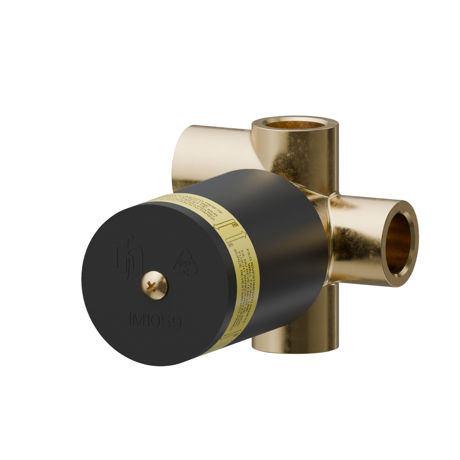 Concealed part. Insulating coating - finish Neutral