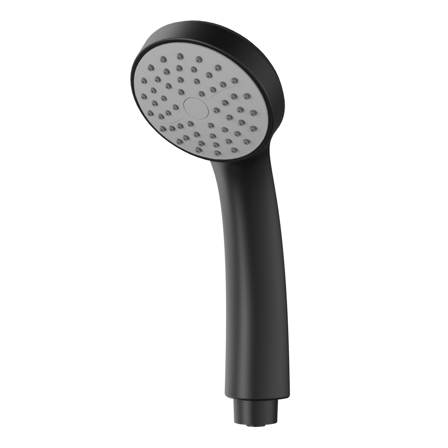 Douchette monojet en ABS - finition Matt Black