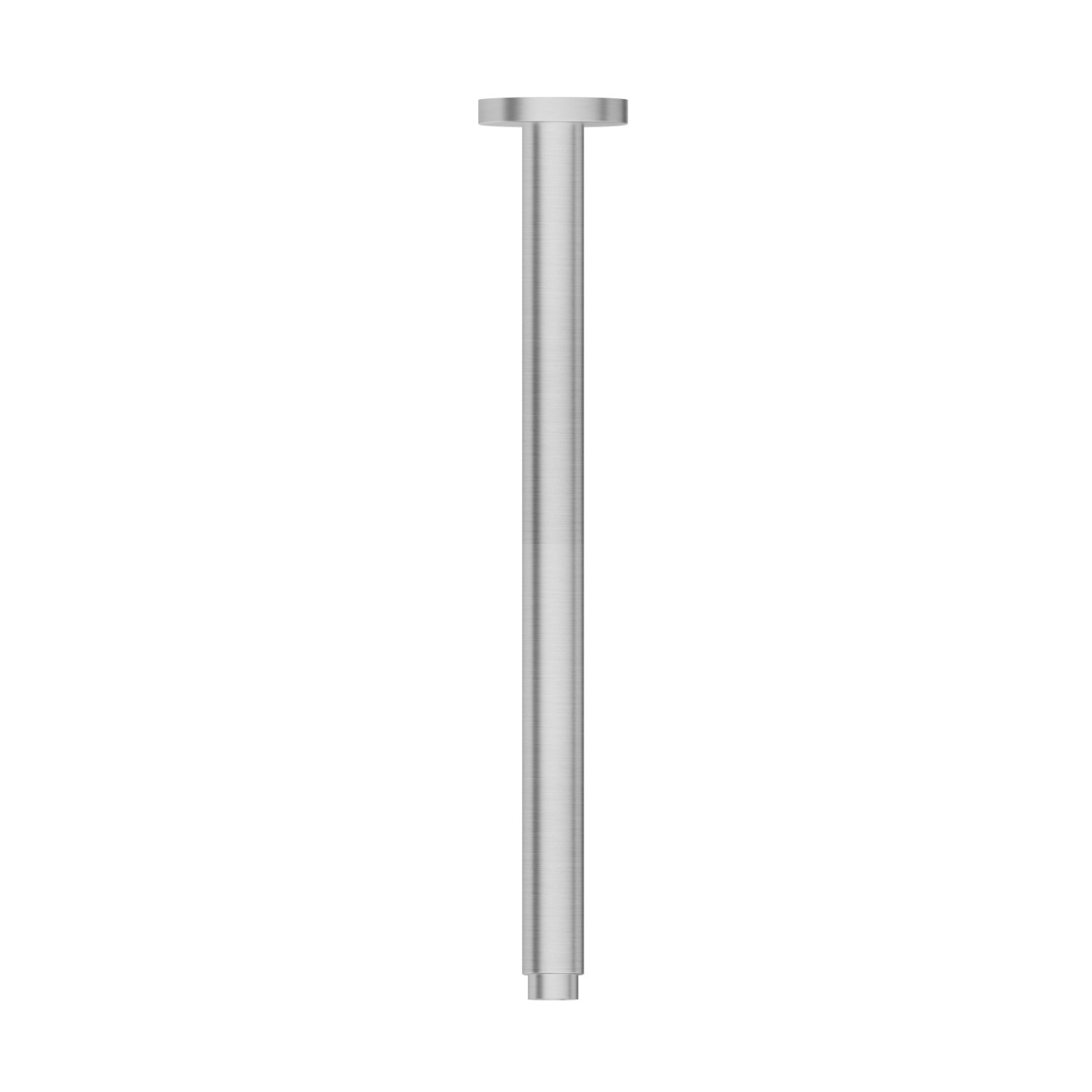 Ceiling-mounted shower arm, in stainless steel. L=350 mm - finish Stainless Steel