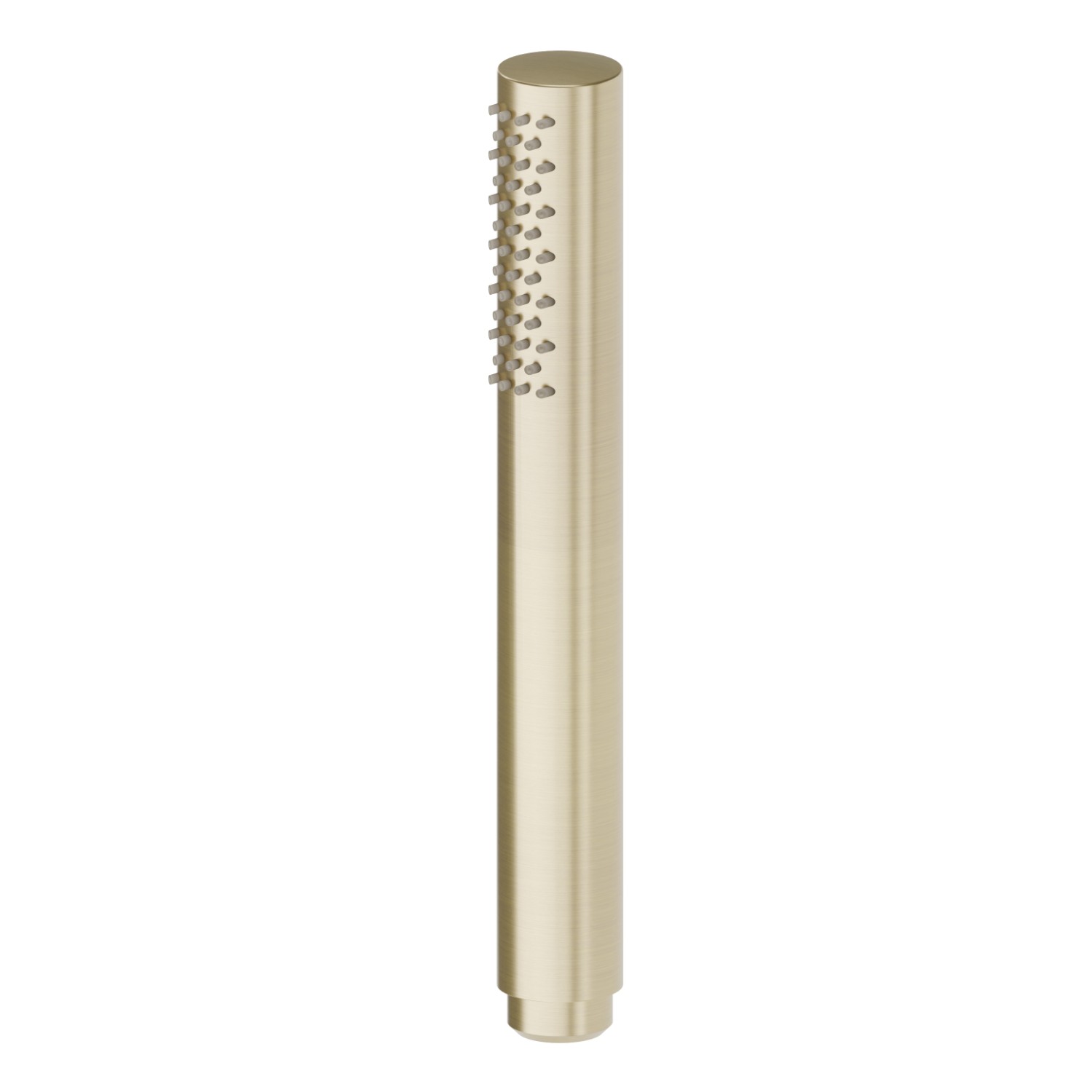 Doccetta monogetto in acciaio inox. - finitura PVD Brushed Gold