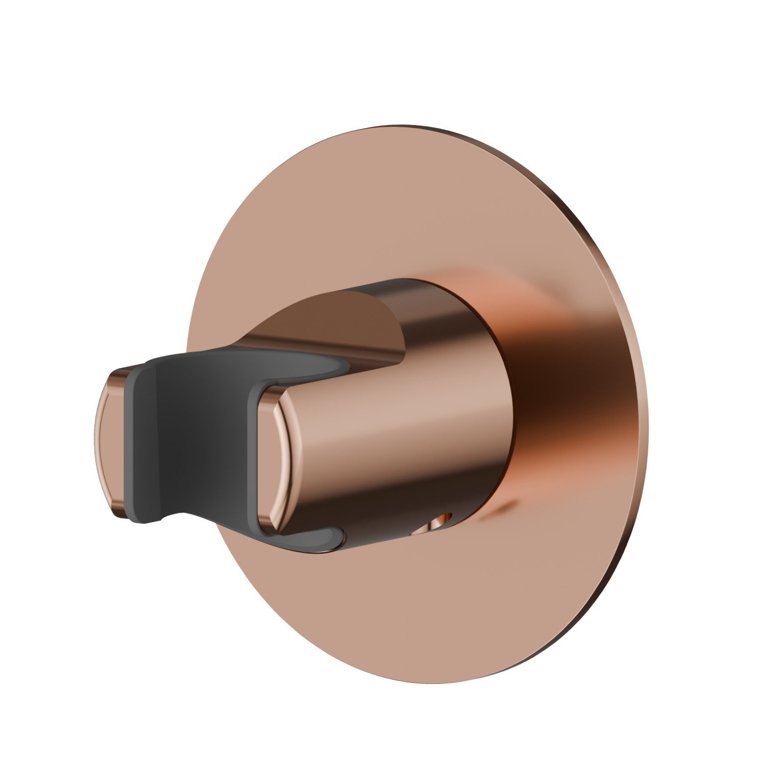 Supporto fisso a parete. - finitura PVD Copper Bronze