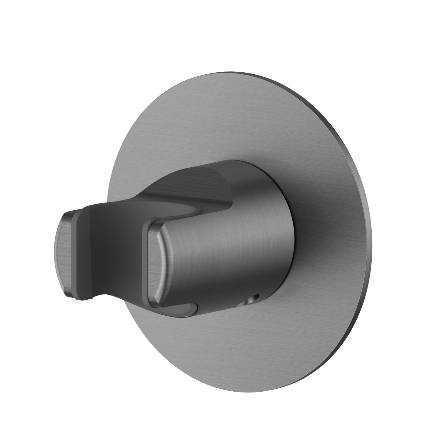 Fester Wandhalter - oberfläche PVD  Gun Metal gebürstet