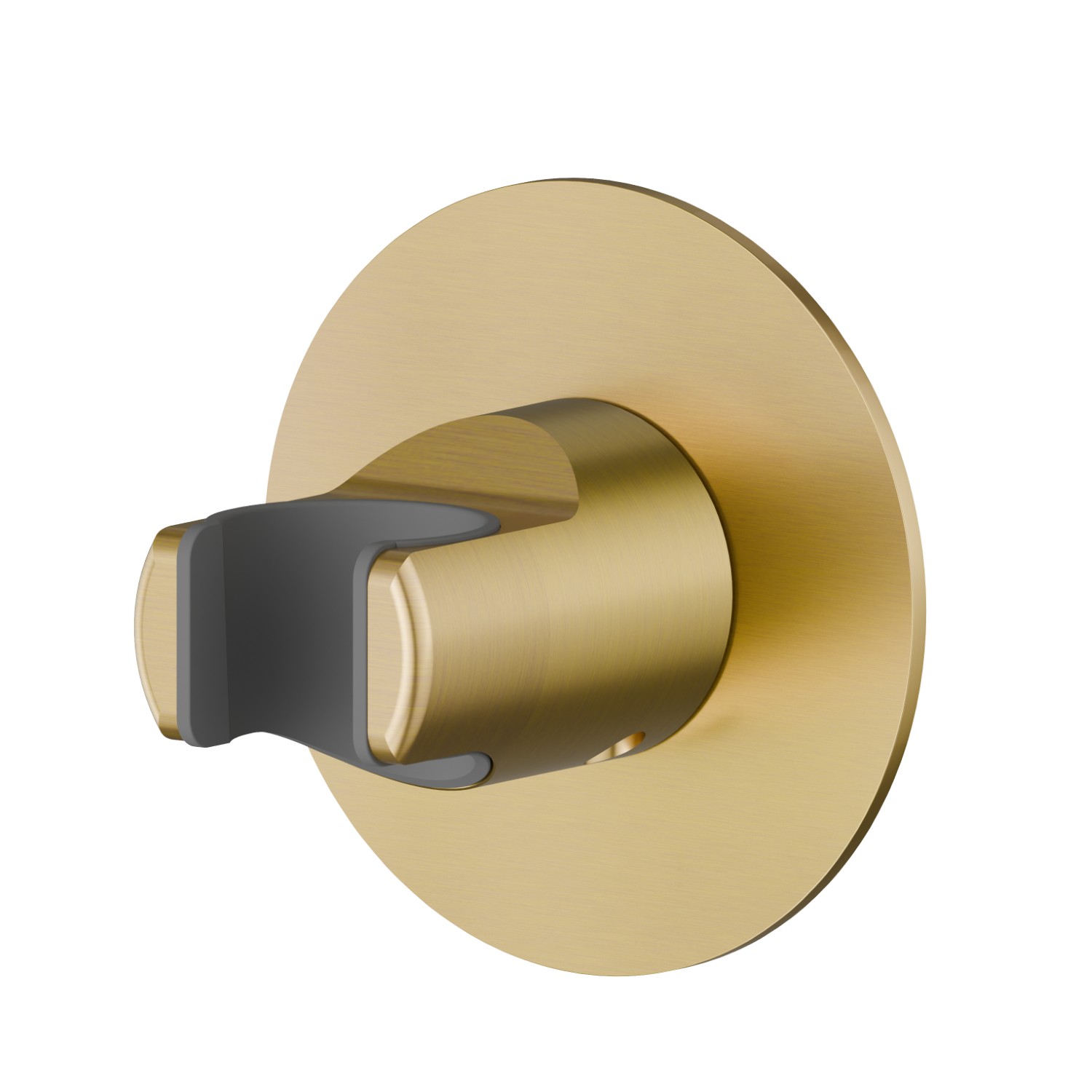 Supporto fisso a parete. - finitura PVD Brushed Gold