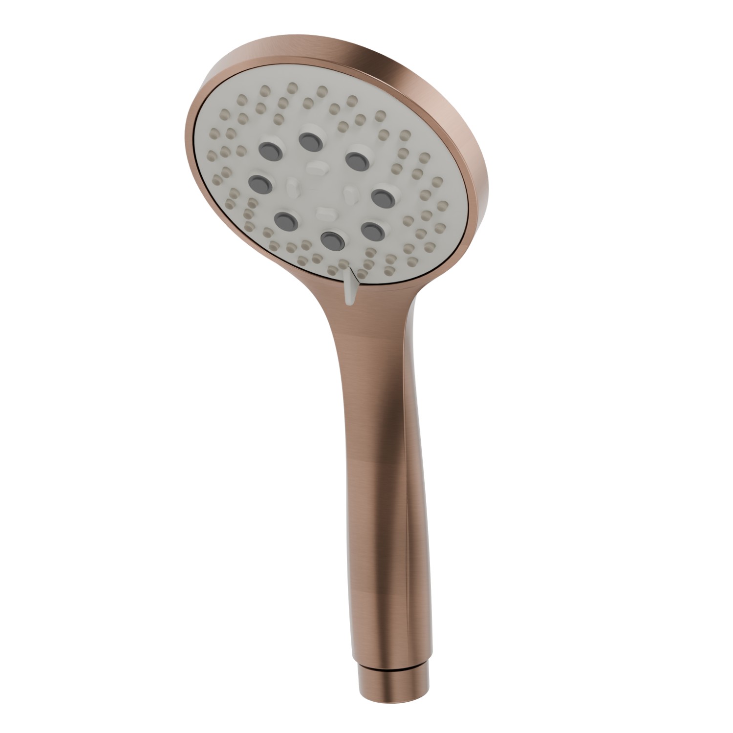 Douchette en ABS 3 jets - finition PVD Brushed Copper Bronze