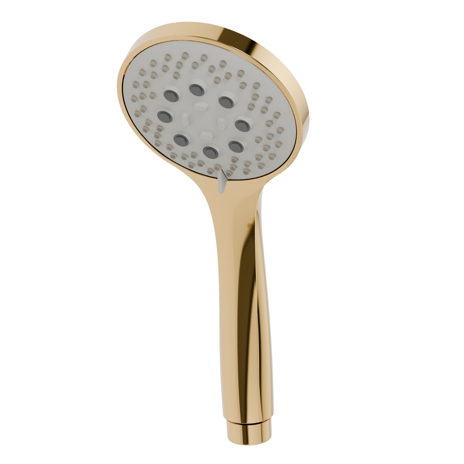 Doccetta in ABS a 3 getti. - finitura PVD Glossy Gold