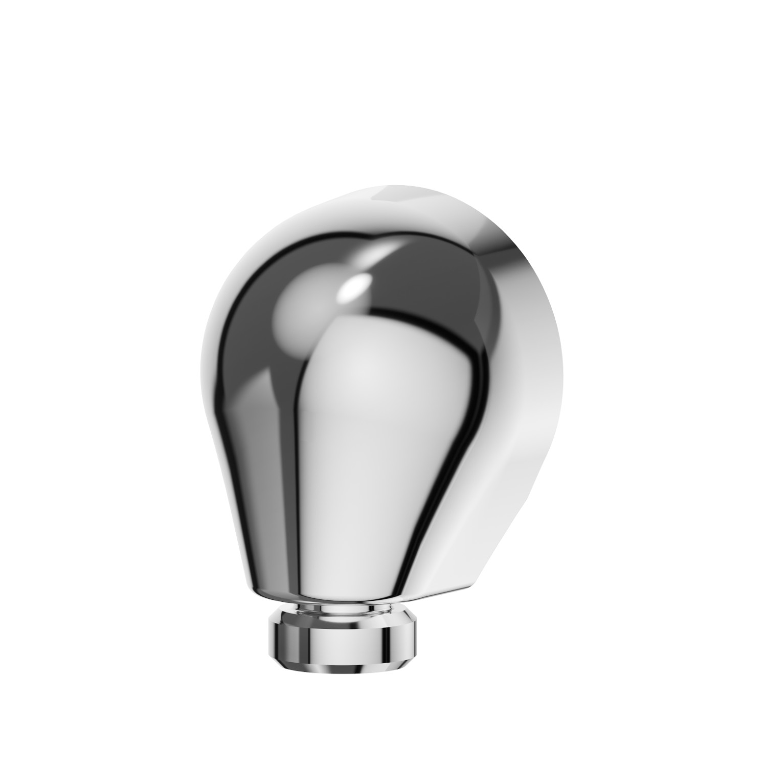 Wall union - finish Chrome
