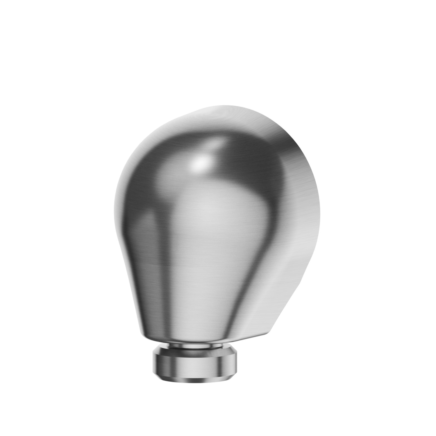 Wall union - finish PVD Brushed steel