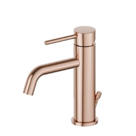 Single lever basin mixer - finish PVD Copper Bronze