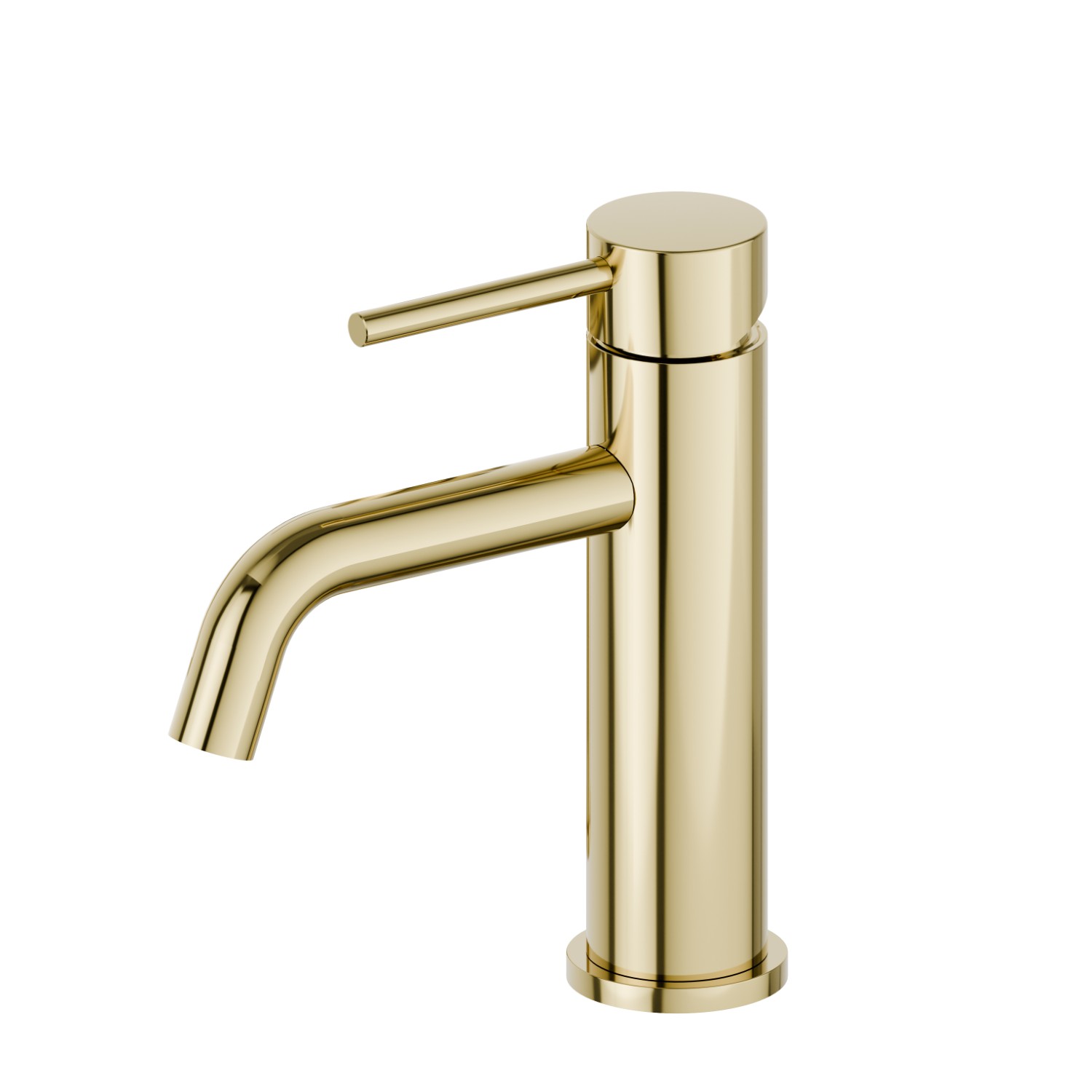 Mitigeur lavabo - finition PVD Glossy Gold