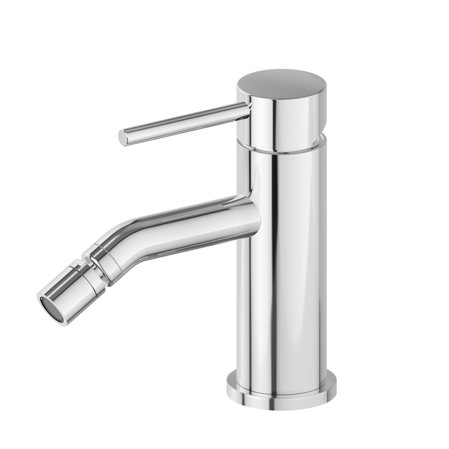 Single lever bidet mixer - finish Chrome