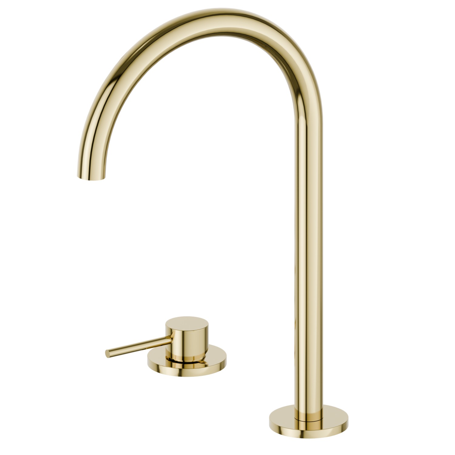 2-hole basin mixer - finish PVD Glossy Gold