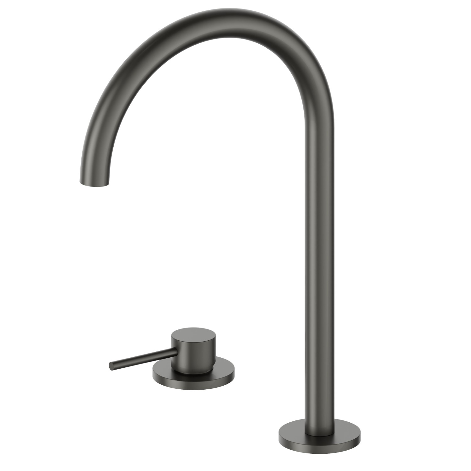2-hole basin mixer - finish Carbon Satin