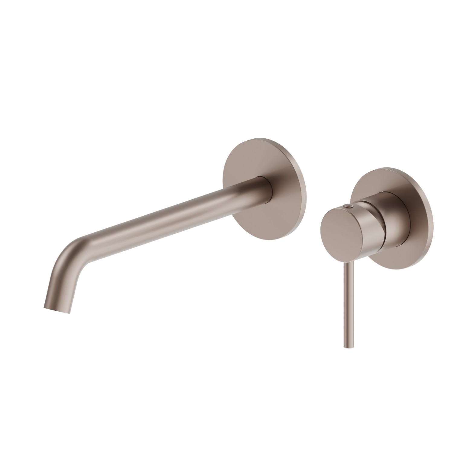 Single lever wall mixer group - finish Copper Glossy