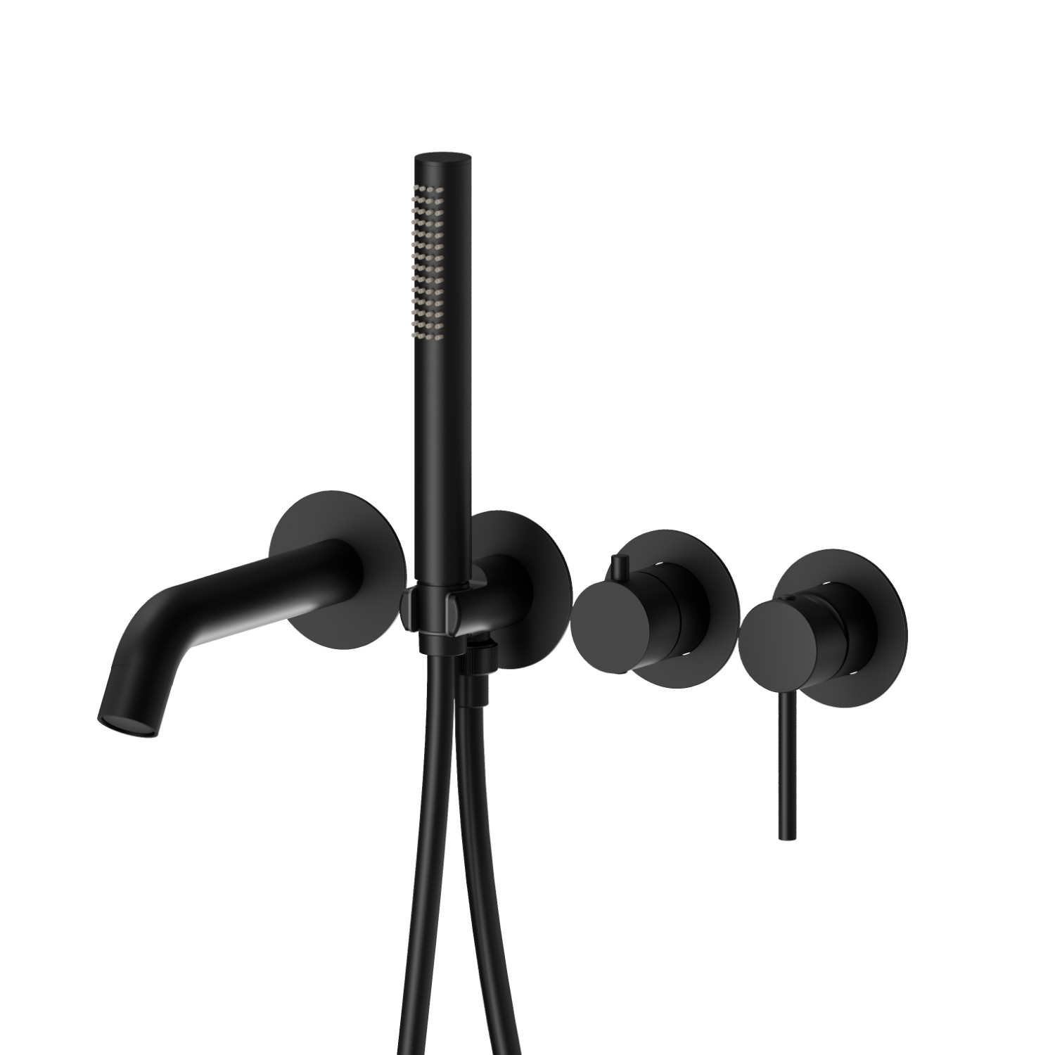 Bath group. Ø70 - finish Matt Black