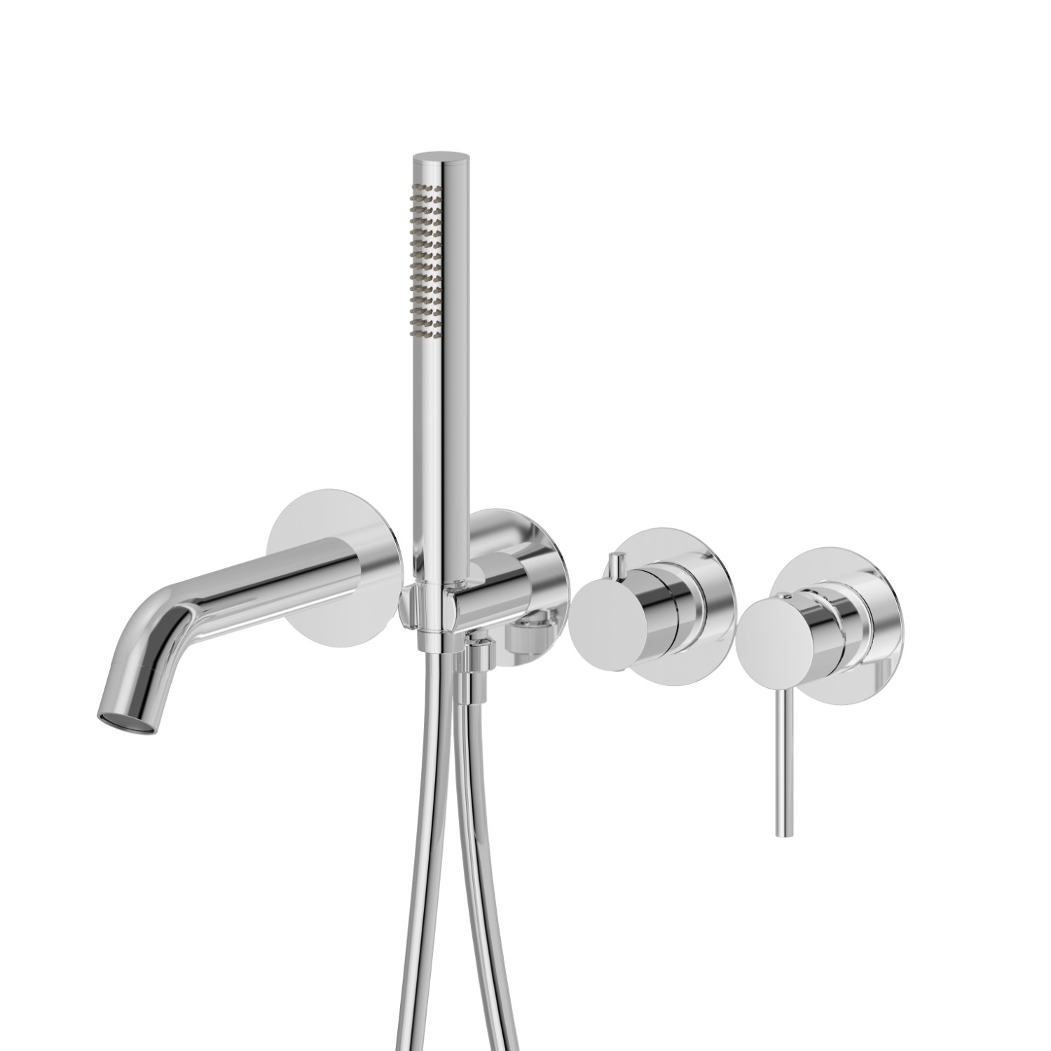 Bath group. Ø70 - finish Chrome
