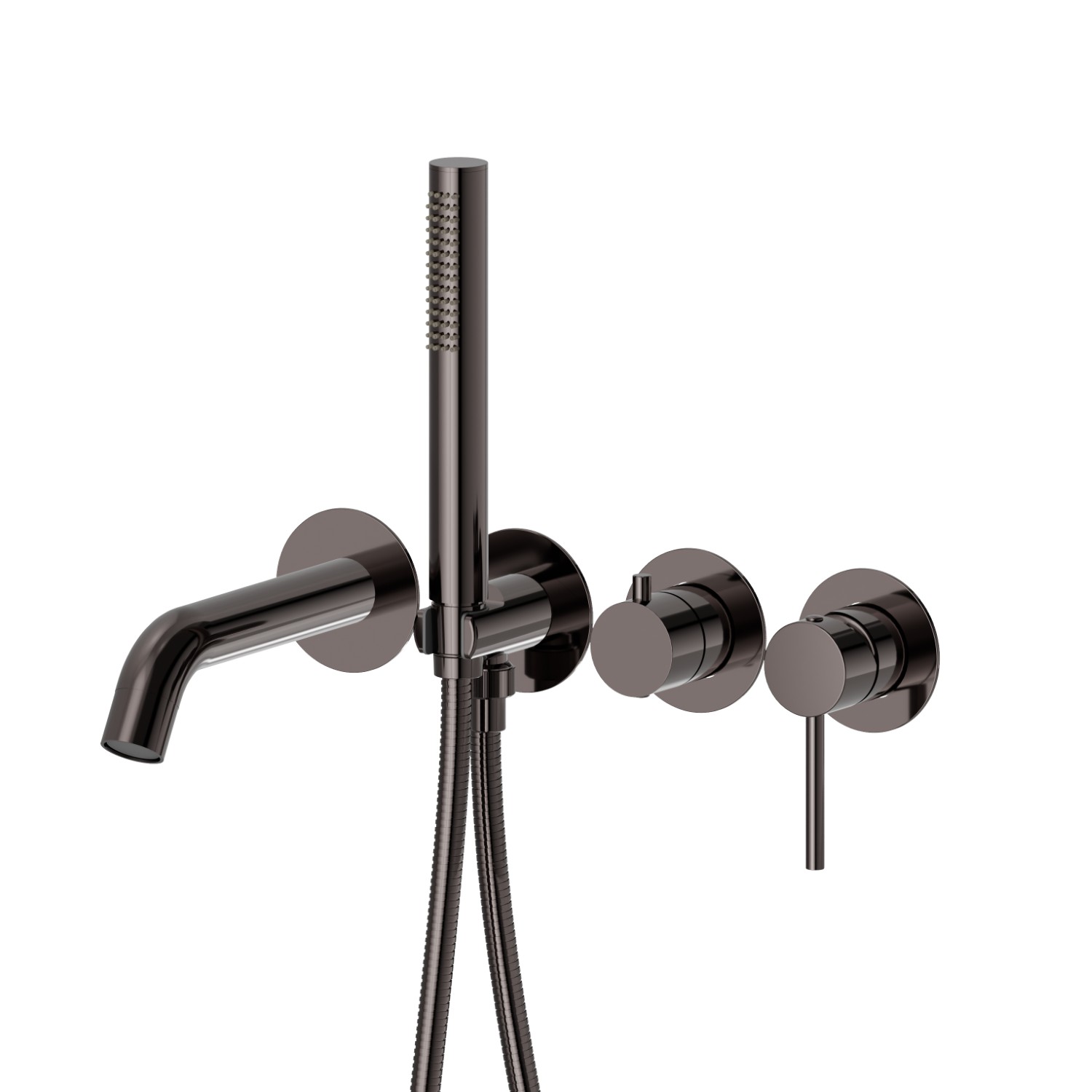 Bath group. Ø70 - finish PVD Gun Metal