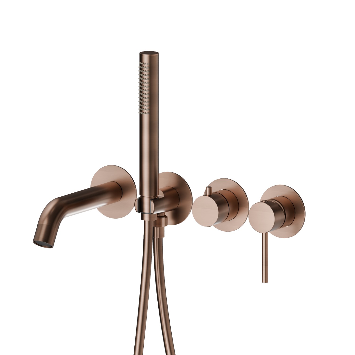 Bath group. Ø70 - finish PVD Brushed Copper Bronze