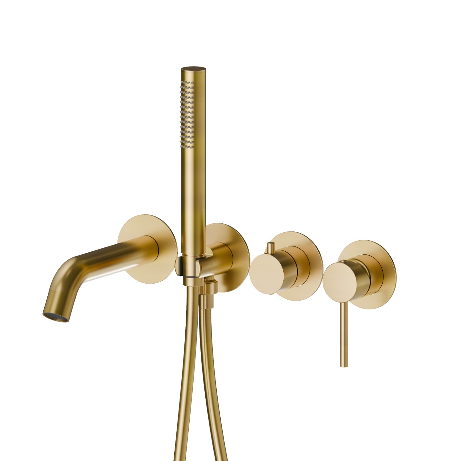 Bath group. Ø70 - finish PVD Brushed Gold