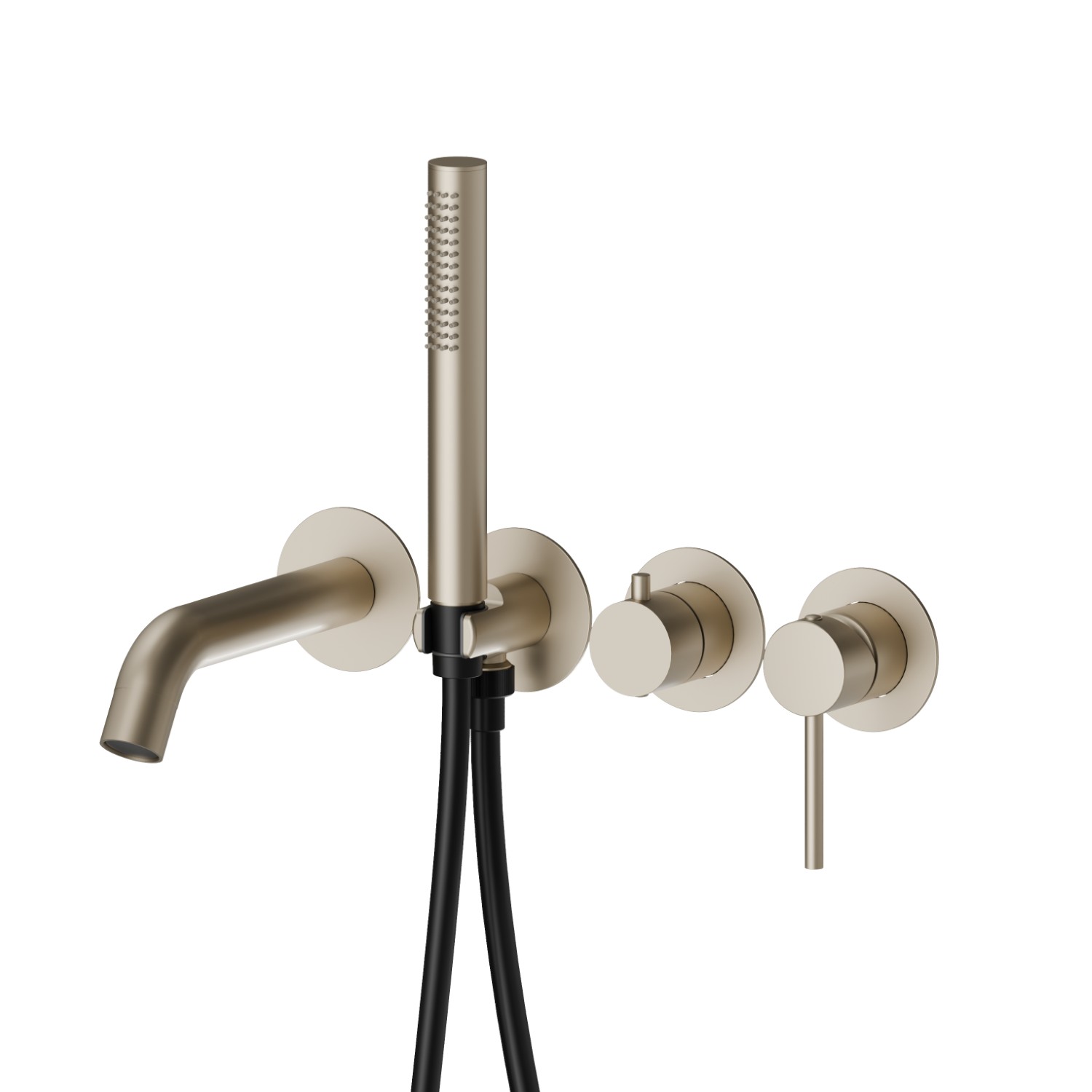 Bath group. Ø70 - finish Gold Satin